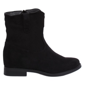Botas negras con cuña oculta G-7605 Negra negro Botas negras con cuña oculta G-7605 Negra negro