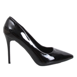 Alfileres lacados en negro 6212-P Negro