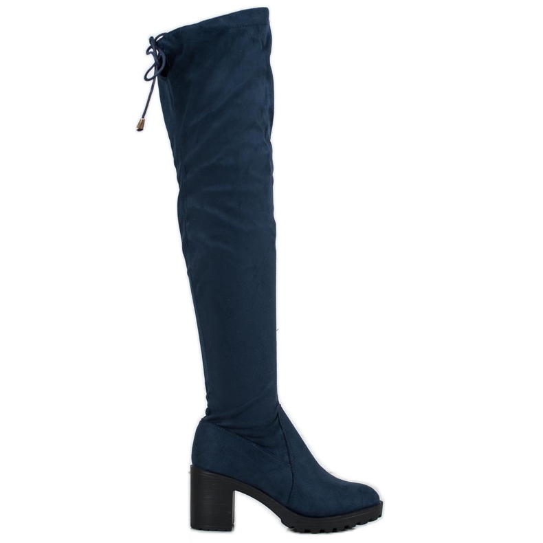 Small Swan Mosqueteros de ante en un pilar azul Small Swan Mosqueteros de ante en un pilar azul