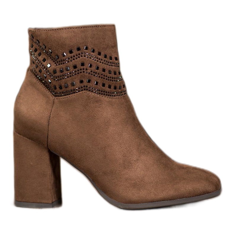Kylie Botas marrones elegantes marrón