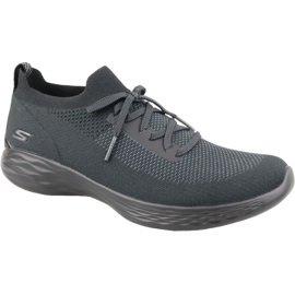 Zapatillas Skechers You Shine W 14957-BKGY gris