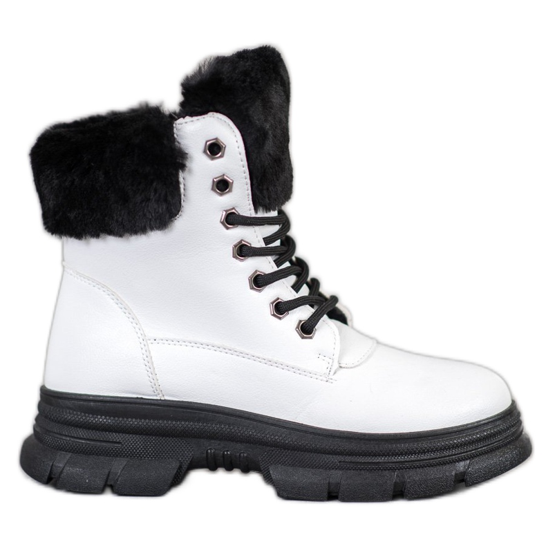 SHELOVET Trabajadores de cordones con piel blanco