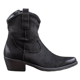 Seastar Botas de vaquero calientes con tacones altos negro Seastar Botas de vaquero calientes con tacones altos negro