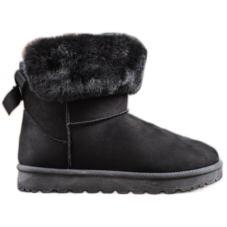 SHELOVET Mukluki con piel negro