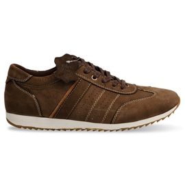 Zapatos, Sneakers, Piel NAT. N45 Marrón