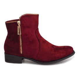 Botines Ante Jodhpur 8H8586 Bordo rojo Botines Ante Jodhpur 8H8586 Bordo rojo