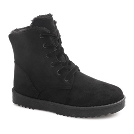 Inuit con cordones A302 Black negro