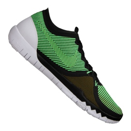 Calzado de entrenamiento Nike Free Trainer 3.0 V4 M 749361-033 negro verde