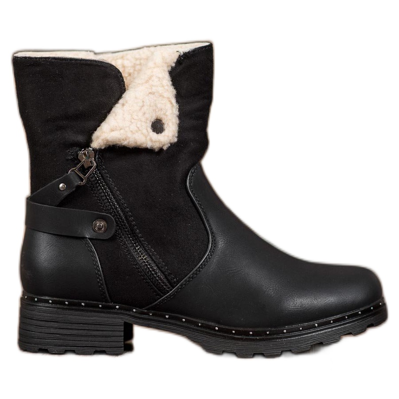 SHELOVET Trabajadores con un zapato enrollado negro SHELOVET Trabajadores con un zapato enrollado negro