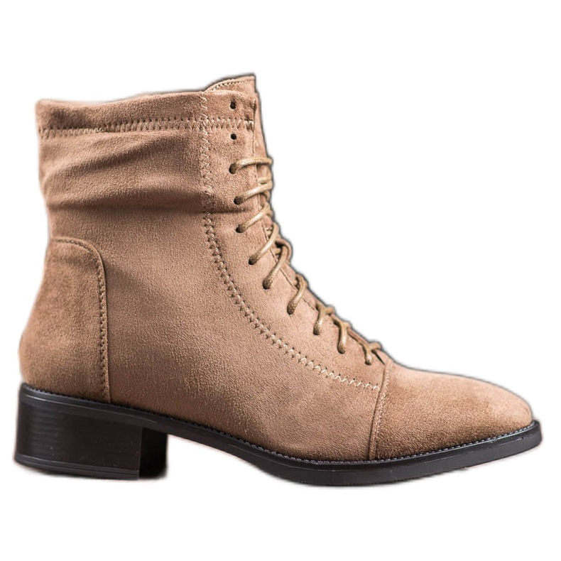 Super Mode Botines atados marrón Super Mode Botines atados marrón