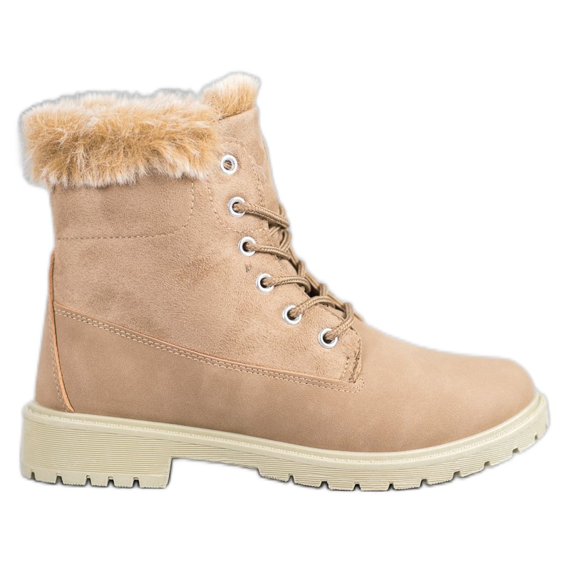 SHELOVET Tramperos cómodos marrón SHELOVET Tramperos cómodos marrón