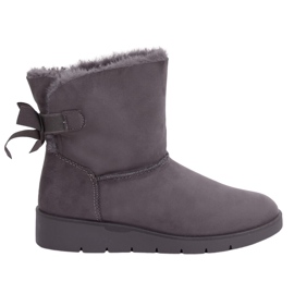 Botas de nieve de mujer grises A-3 Grey