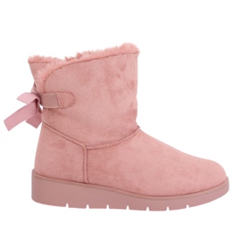 Botas de nieve rosa para mujer A-3 Pink