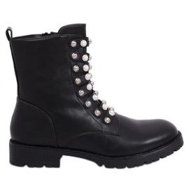 Botas militares negras 7671-PA Black negro Botas militares negras 7671-PA Black negro