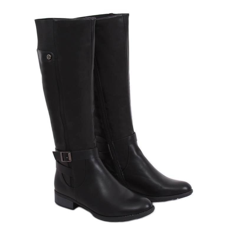 Botas negras aisladas SG-226 Black negro