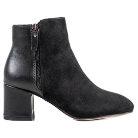 SHELOVET Botas elegantes negro