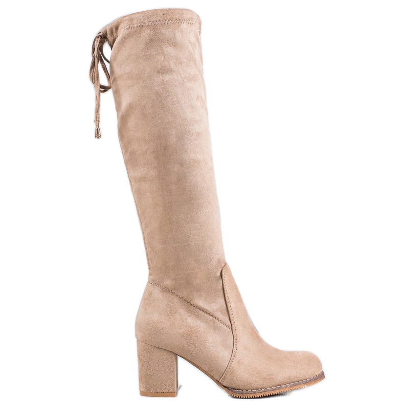 J. Star Botas de gamuza clásicas marrón