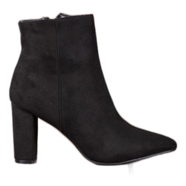 Super Me Sexy botas de tacón alto negro