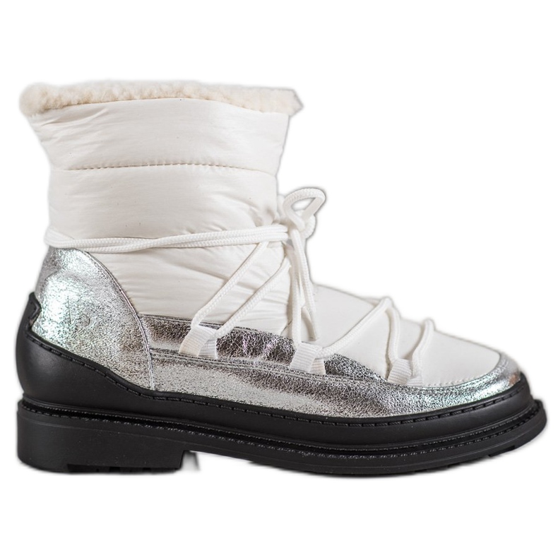 Botas de nieve textiles VICES blanco