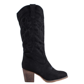 Abloom Botas de vaquero negro Abloom Botas de vaquero negro