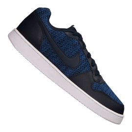 Zapatillas Nike Ebernon Low Prem M AQ1774-440 azul marino azul