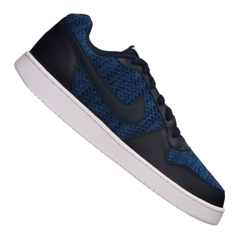 Zapatillas Nike Ebernon Low Prem M AQ1774-440 azul marino azul