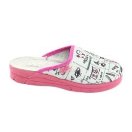 Calzado infantil befado 708X002 rosado gris