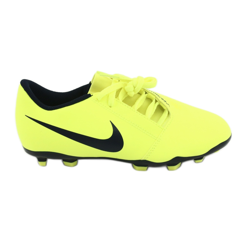 Zapatos de fútbol Nike Phantom Venom Club Fg Jr AO0396-717 amarillo