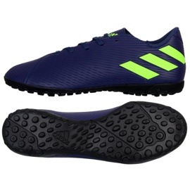 Zapatillas Adidas Nemeziz Messi 19.4 Tf M EF1805 azul marino azul marino