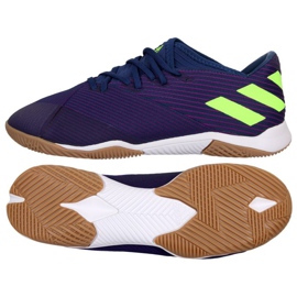 Zapatillas Adidas Nemeziz Messi 19.3 In M EF1812 azul marino azules y azul marino