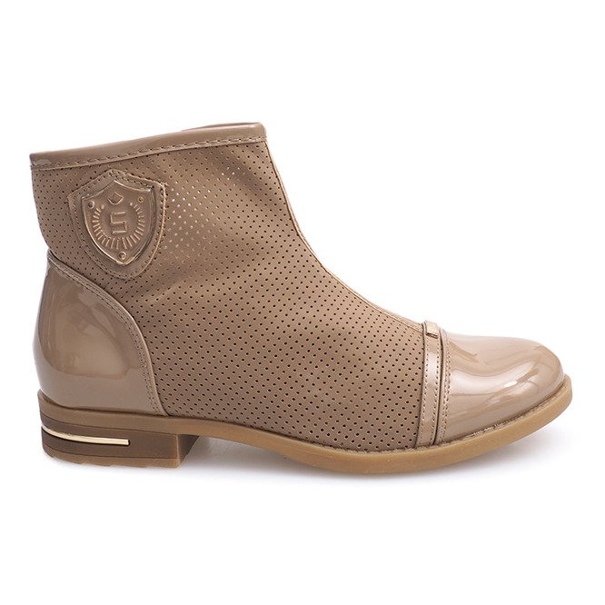 Botas elegantes, 1956 Zapatos caqui