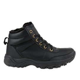 Botas negras con aislamiento para hombre GT-9578-1 negro