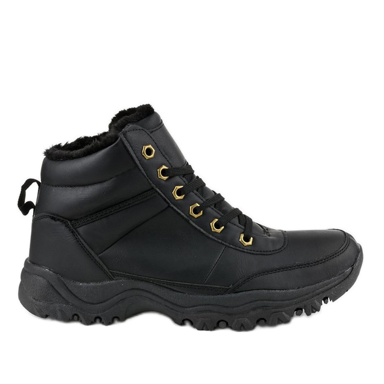 Botas negras con aislamiento para hombre GT-9578-1 negro