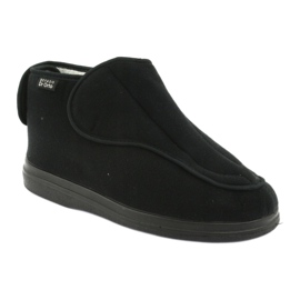 Dra. Befado zapatillas para hombres PU 163M002 Negro