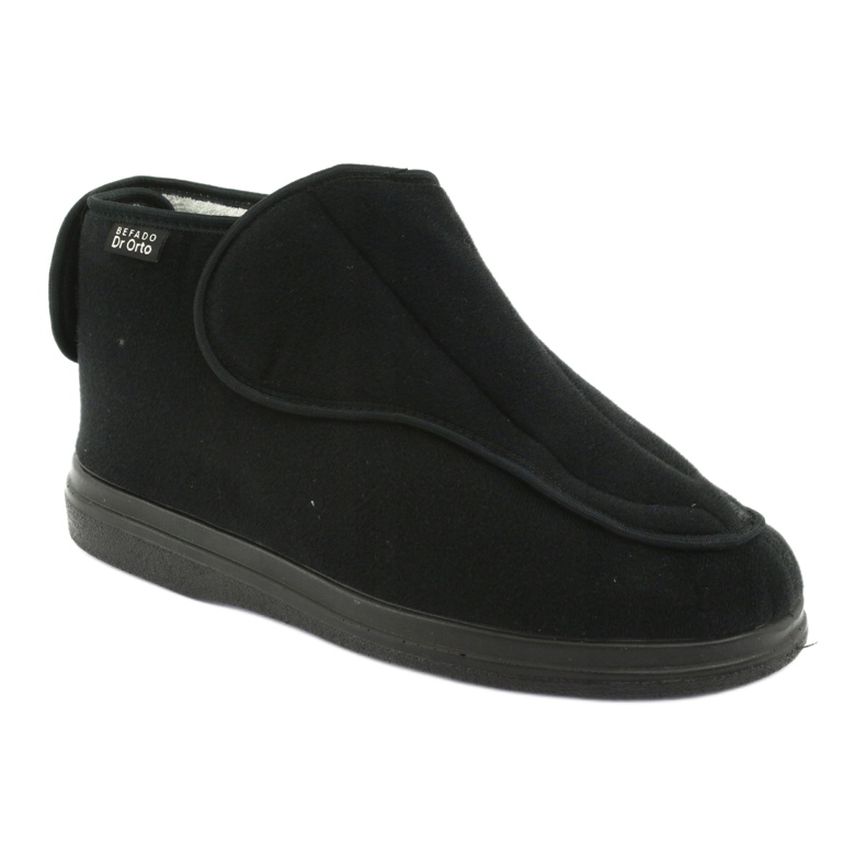 Dra. Befado zapatillas para hombres PU 163M002 Negro