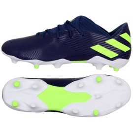 Zapatillas Adidas Nemeziz Messi 19.3 Fg M EF1806 violeta azul marino