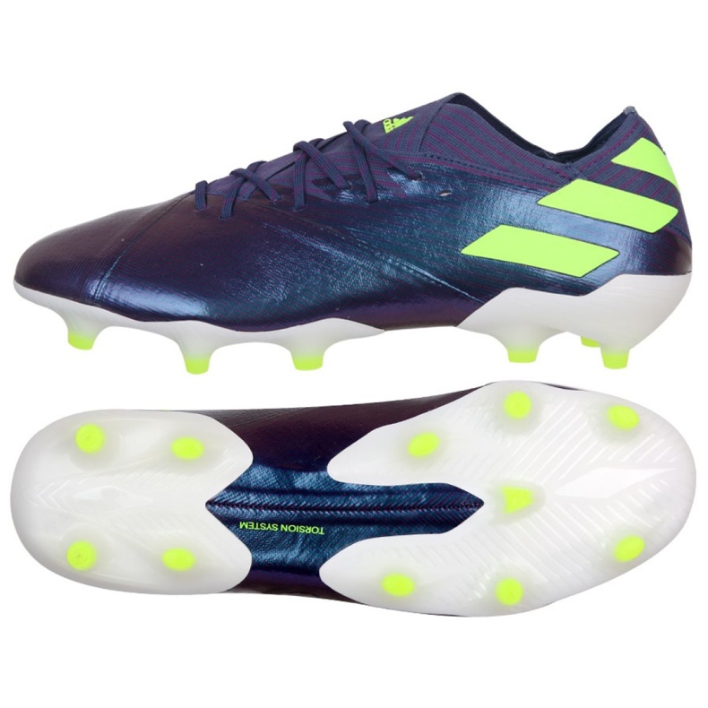 Zapatillas Adidas Nemeziz Messi 19.1 Fg M EG7332 violeta violeta
