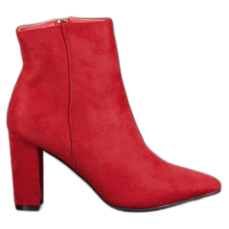 Super Me Sexy botas de tacón alto rojo