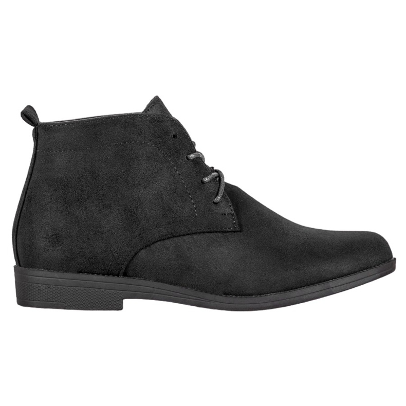 Goodin Botas de gamuza cómodas negro Goodin Botas de gamuza cómodas negro