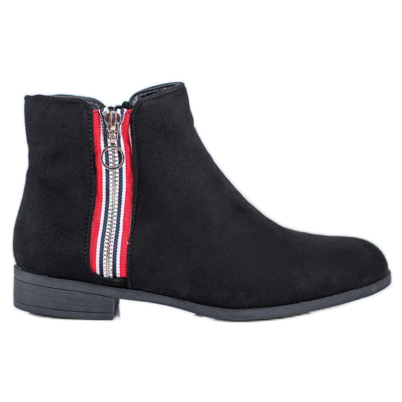 SHELOVET Botines cálidos con cremallera negro