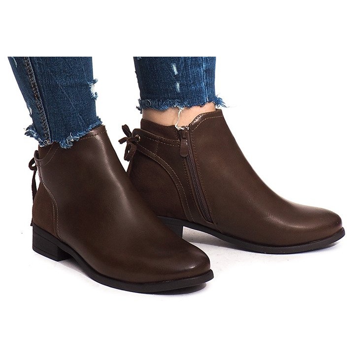Botas de abrigo J606 Camel marrón