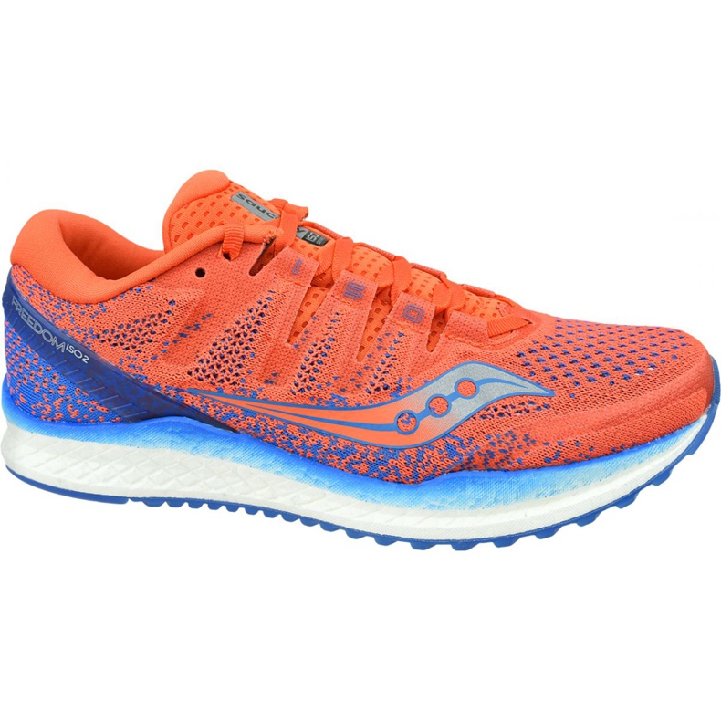 Zapatillas de running Saucony Freedom Iso 2 M S20440-36 azul naranja multicolor