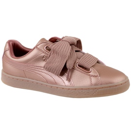 Zapatillas Puma Basket Heart Copper W 365463-01 rosa