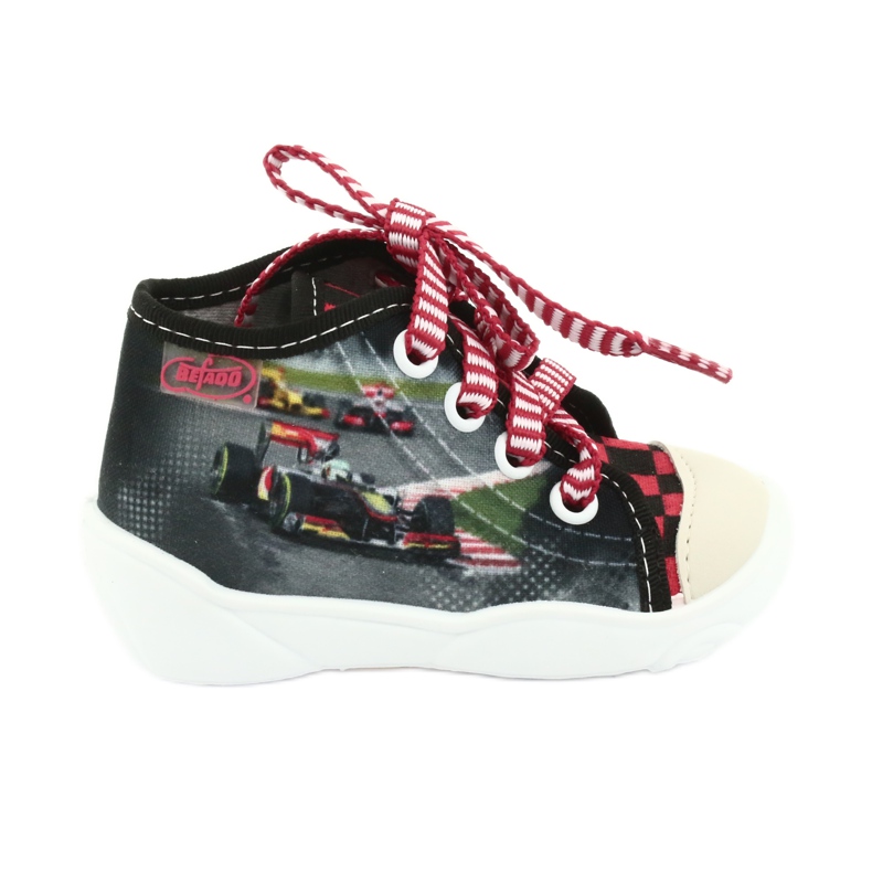 Calzado infantil befado 218P050 negro rojo gris