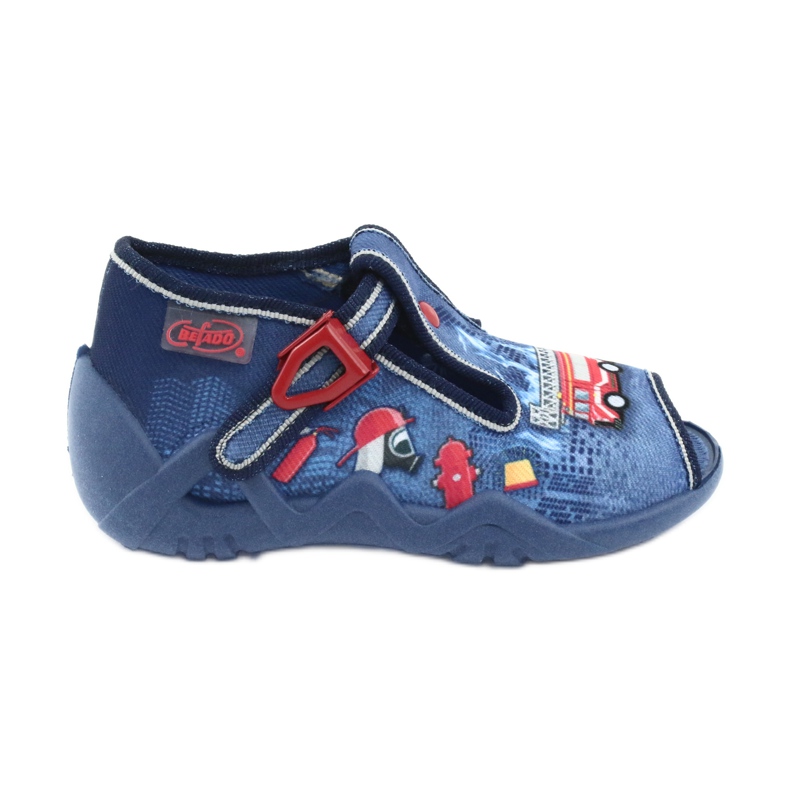 Calzado infantil befado 217P101 rojo azul marino azul