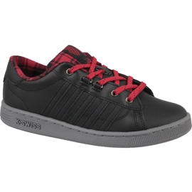 K-Swiss Hoke Plaid 85111-050 zapatos negro