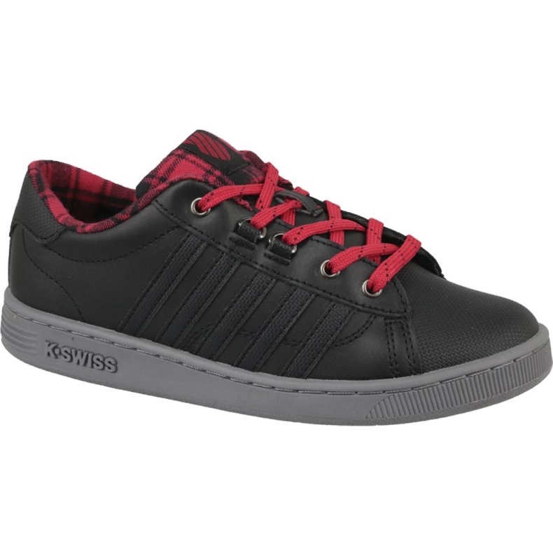 K-Swiss Hoke Plaid 85111-050 zapatos negro