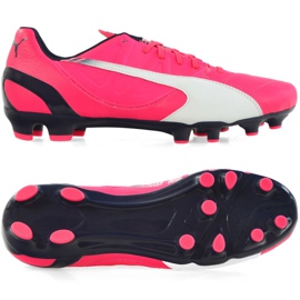 Botas de fútbol Puma Evo Speed ​​3.3 Fg M 103014 03 rosado rosado