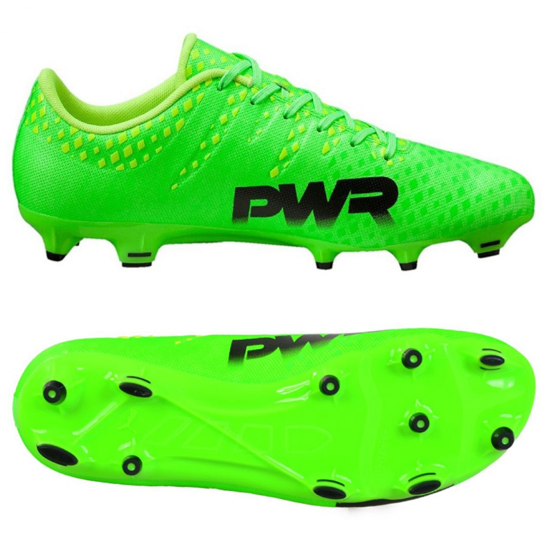Botas de fútbol Puma Evo Power 3 Fg 103956 01 verde verde Botas de fútbol Puma Evo Power 3 Fg 103956 01 verde verde