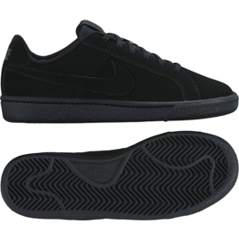 Calzado Nike Court Royale Gs Jr 833535-001 negro